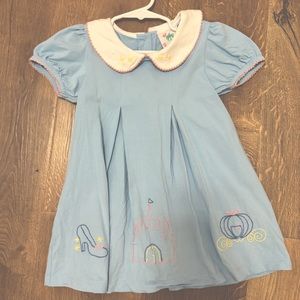 3T Shrimp & Grits Cinderella Embroidered Dress